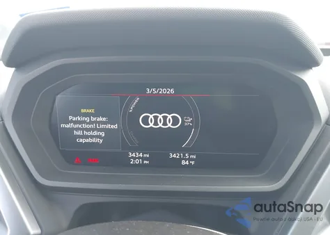 2025 Audi Q4 E-Tron Prestige 55 Quattro from USA, damaged, VIN WA1MUBFZ7SP061857